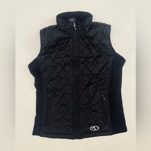 Marker Women Quilted Vest black size medium